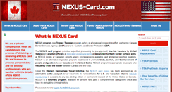 Desktop Screenshot of nexus-card.com