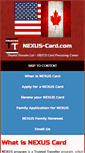 Mobile Screenshot of nexus-card.com